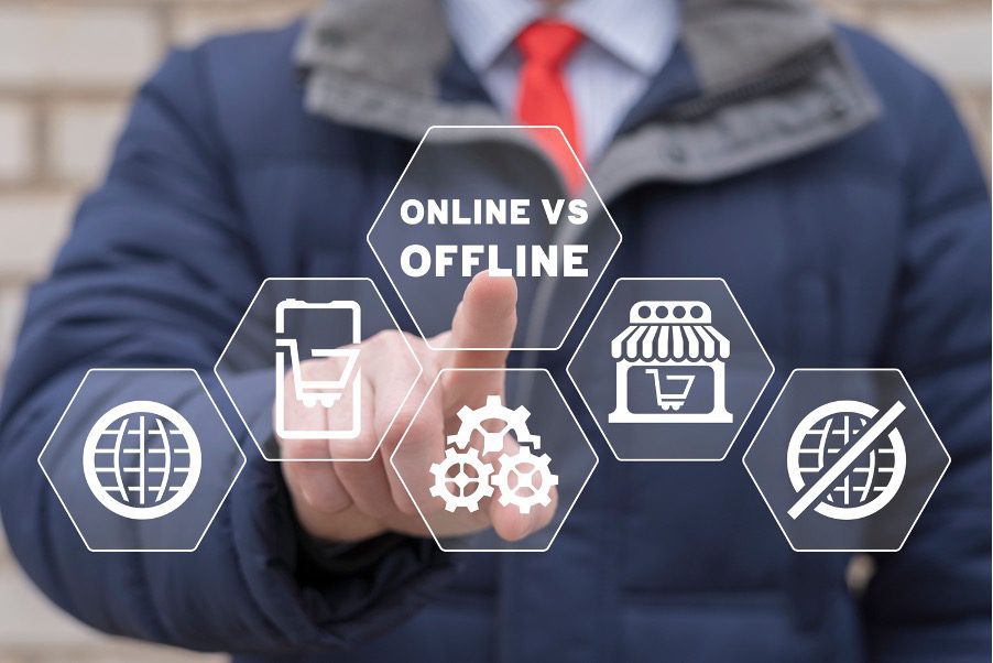 offline marketing vs online marketing